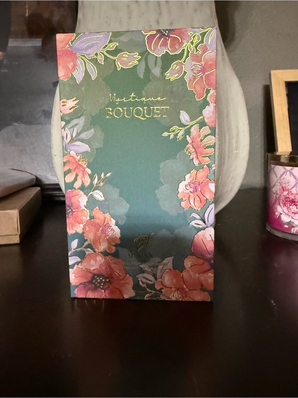 Mystique Boutique Floral Scented Sachet - Green & Pink